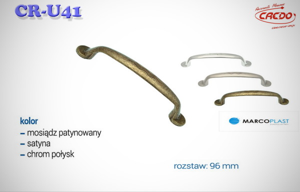 Uchwyt Meblowy U-41 patyna